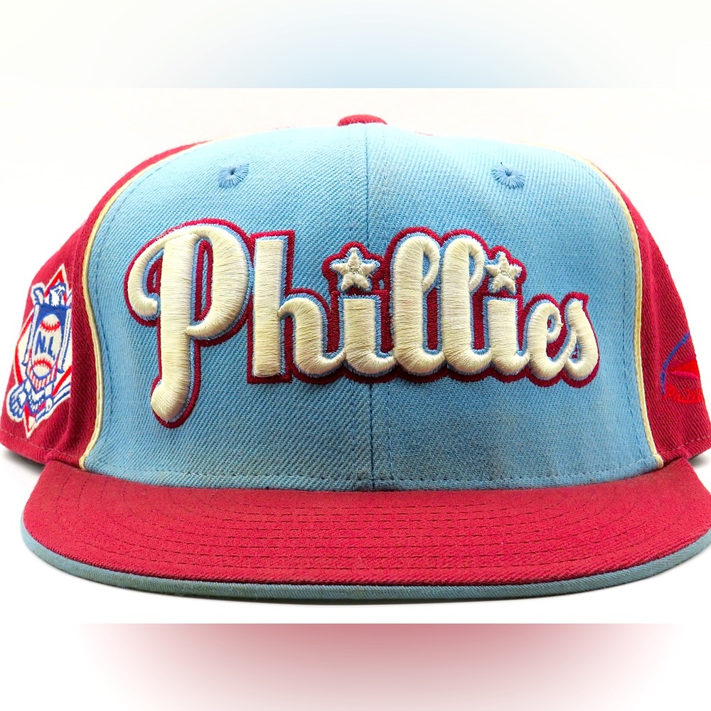 American Needle | Authentic  PHILLIES FITTED BASEBALL
HAT CAP | 7 3/8